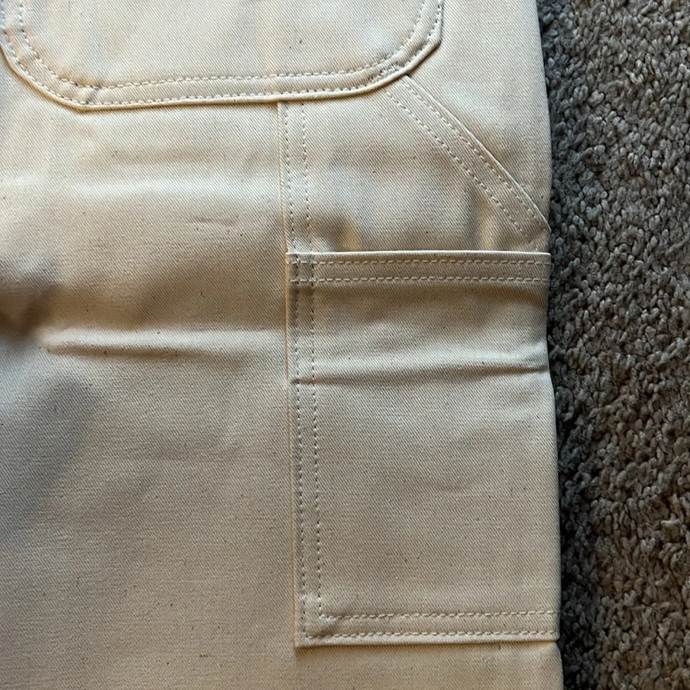 DEADSTOCK Carhartt Double Front Drill Work Dungaree Made in USA 🇺🇸 - Picture 7 of 11